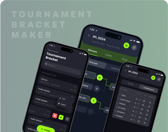 Tournament & Bracket Maker